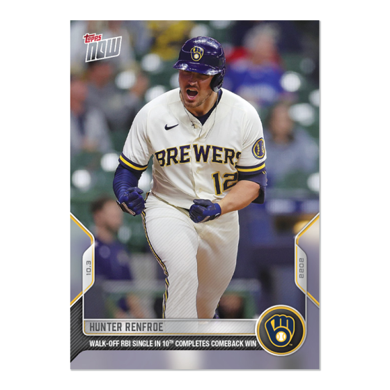 2022 Topps Now #1009 Hunter Renfroe
