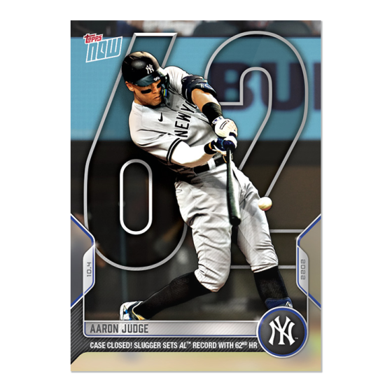 2022 Topps Now #1012 Aaron Judge