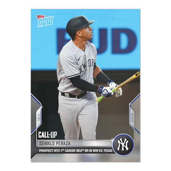 2022 Topps Now #1013 Oswald Peraza