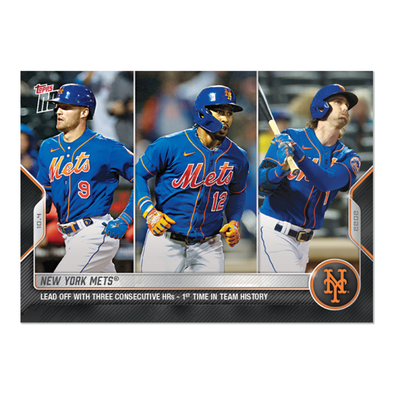 2022 Topps Now #1015 New York Mets