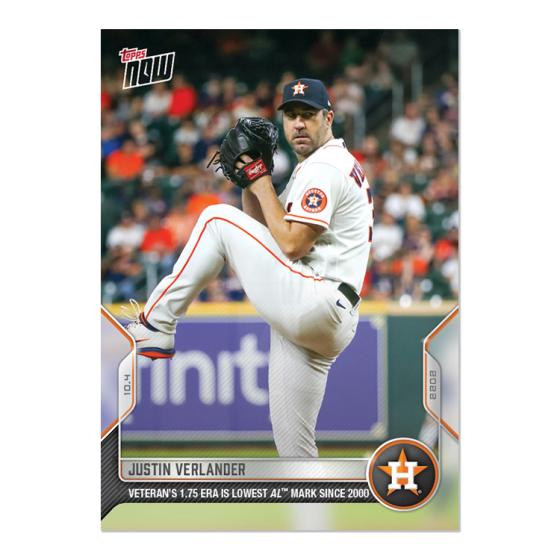 2022 Topps Now #1019 Justin Verlander