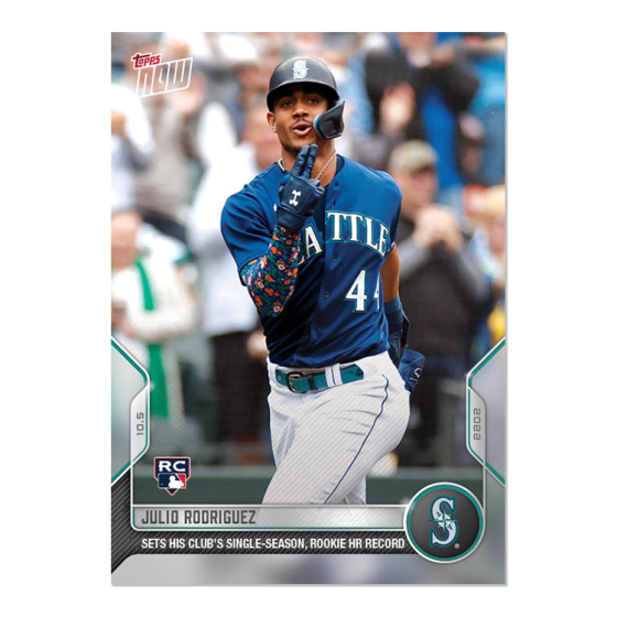 2022 Topps Now #1026 Julio Rodríguez