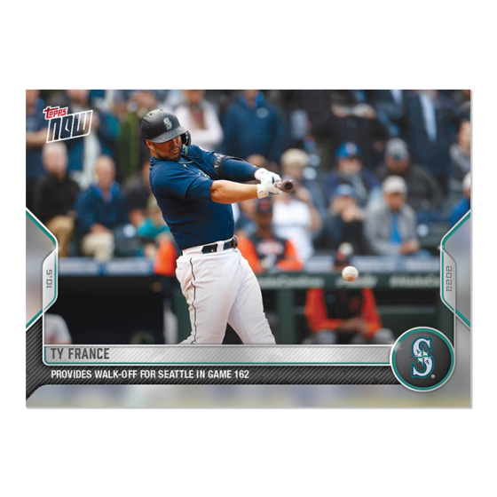 2022 Topps Now #1027 Ty France