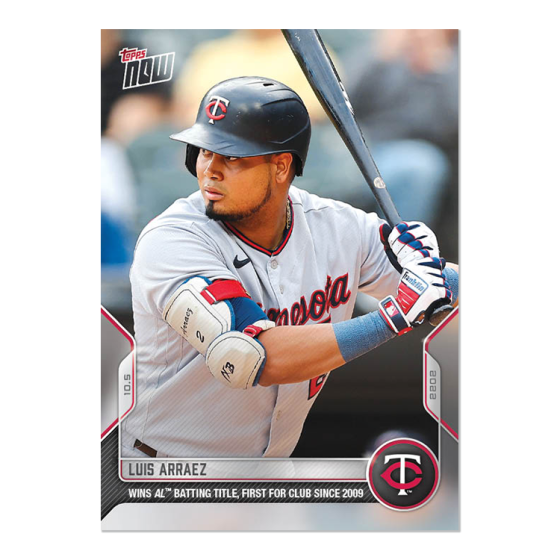 2022 Topps Now #1028 Luis Arraez