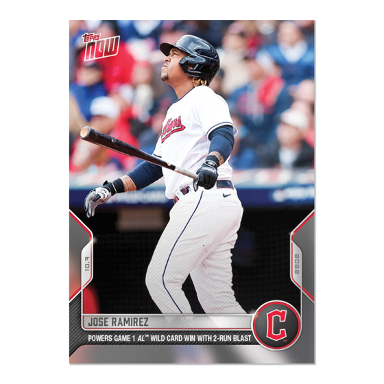 2022 Topps Now #1037 José Ramírez