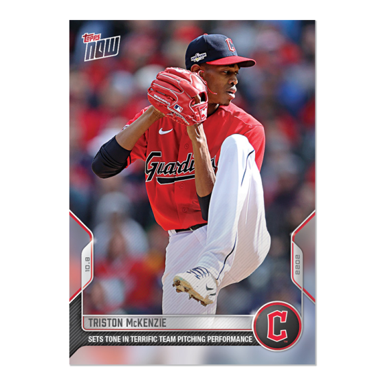 2022 Topps Now #1042 Triston McKenzie