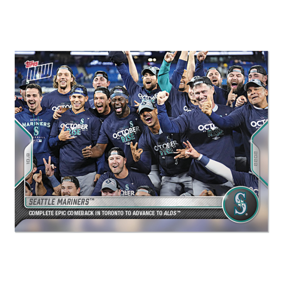 2022 Topps Now #1046 Seattle Mariners