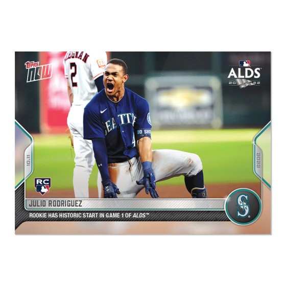 2022 Topps Now #1056 Julio Rodríguez