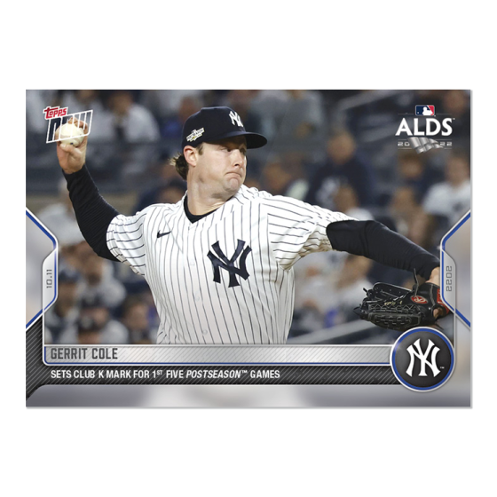 2022 Topps Now #1059 Gerrit Cole