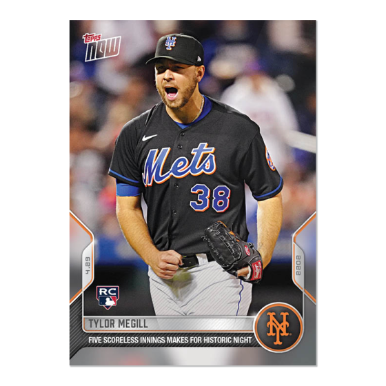 2022 Topps Now #106 Tylor Megill
