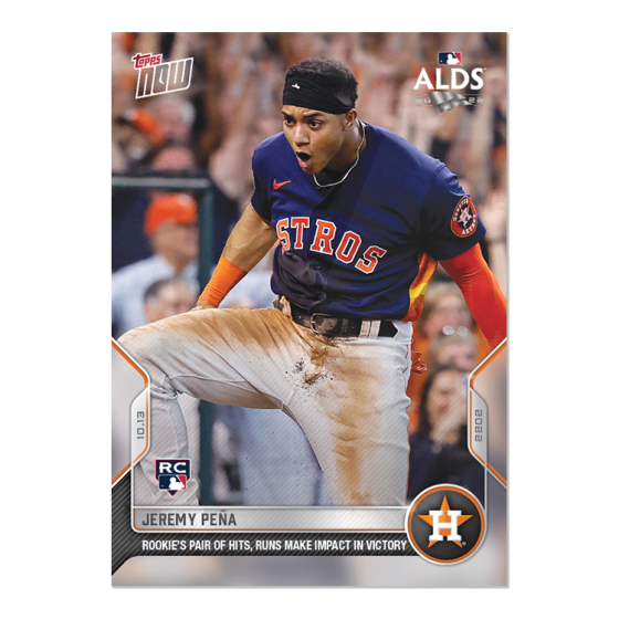 2022 Topps Now #1068 Jeremy Peña