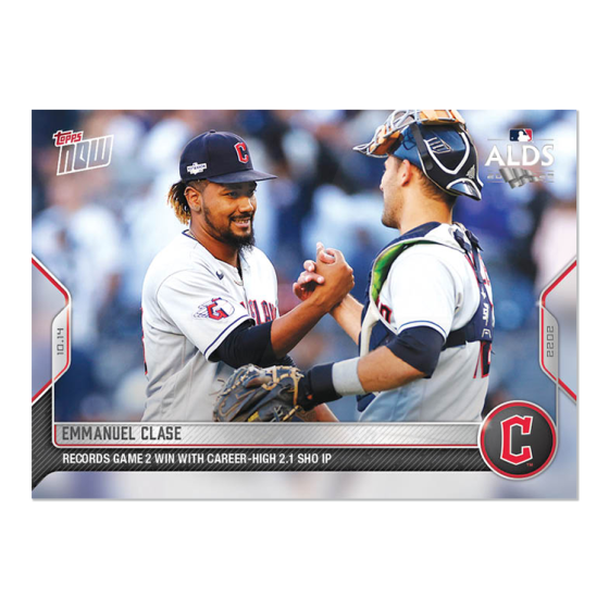 2022 Topps Now #1072 Emmanuel Clase