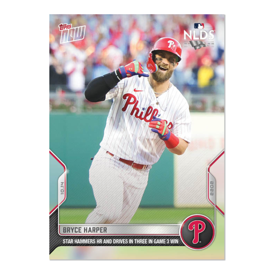 2022 Topps Now #1074 Bryce Harper