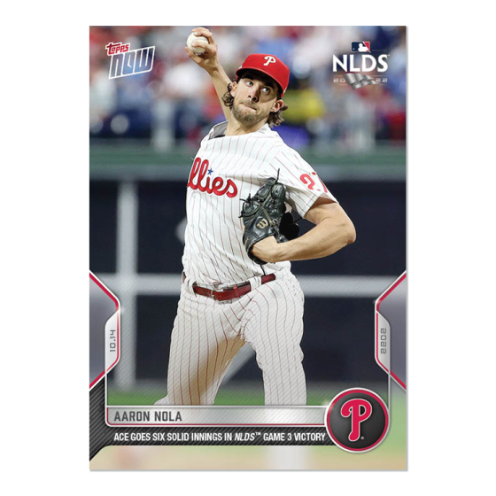 2022 Topps Now #1075 Aaron Nola