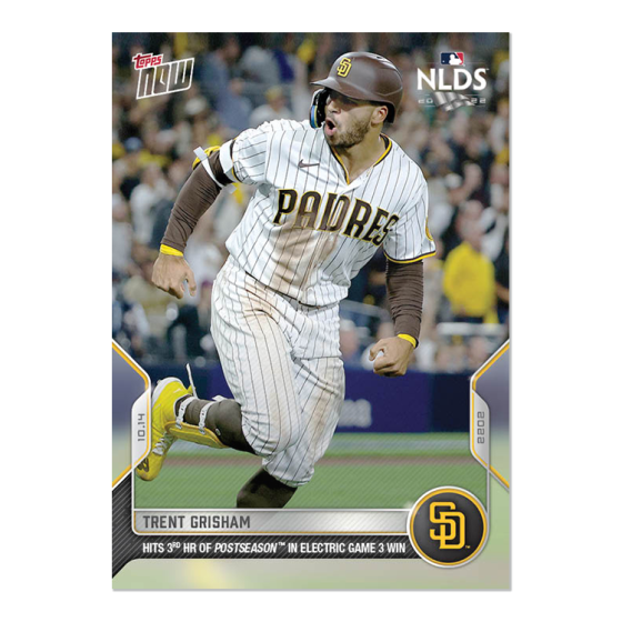 2022 Topps Now #1076 Trent Grisham