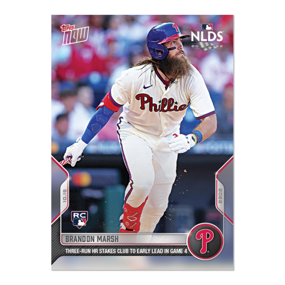 2022 Topps Now #1078 Brandon Marsh