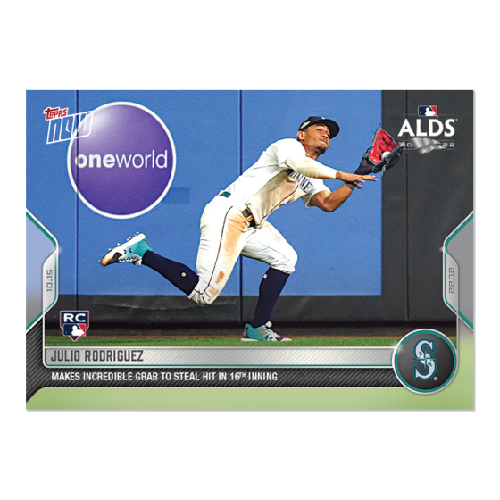 2022 Topps Now #1083 Julio Rodríguez