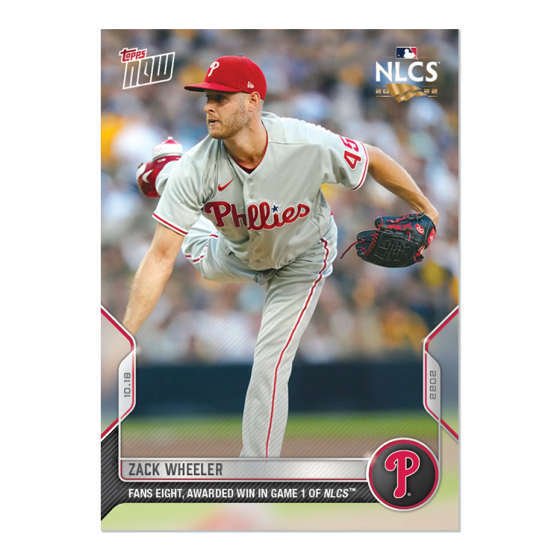 2022 Topps Now #1101 Zack Wheeler