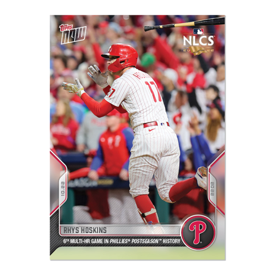 2022 Topps Now #1116 Rhys Hoskins