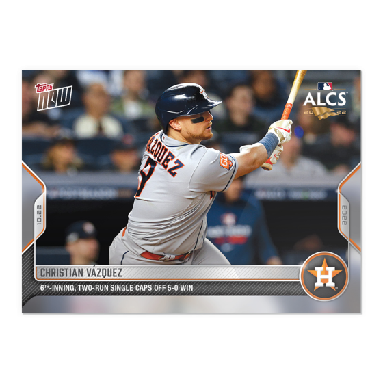2022 Topps Now #1122 Christian Vázquez