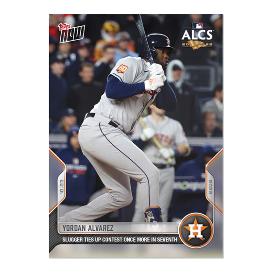 2022 Topps Now #1129 Yordan Alvarez