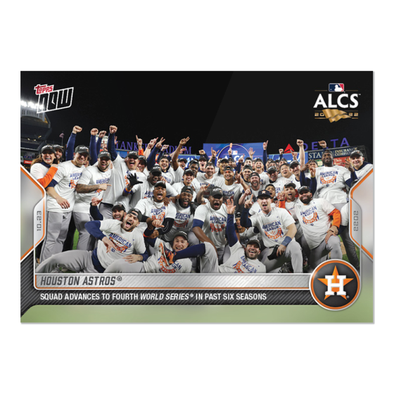 2022 Topps Now #1131 Houston Astros
