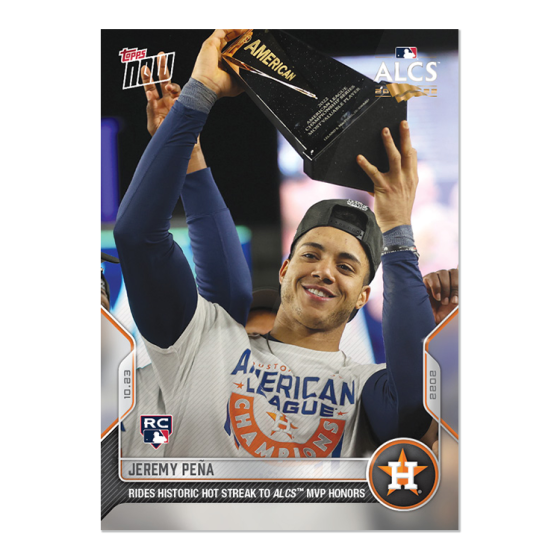 2022 Topps Now #1132 Jeremy Peña