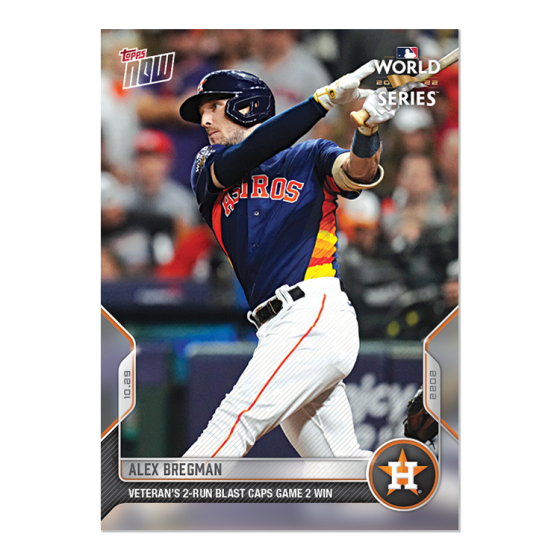 2022 Topps Now #1139 Alex Bregman