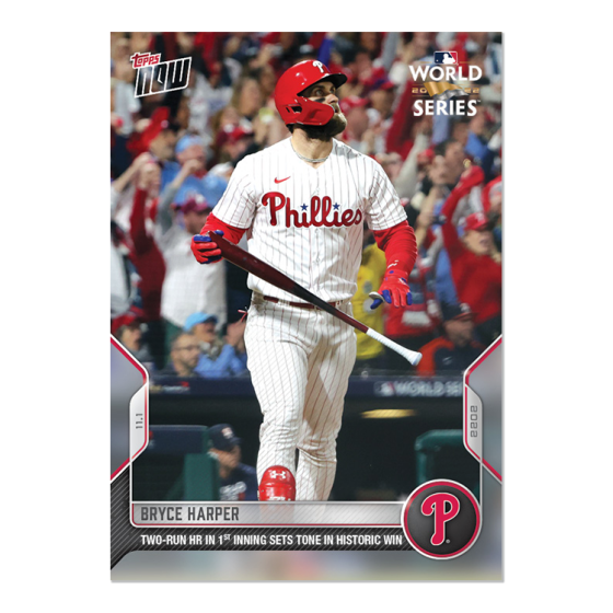 2022 Topps Now #1141 Bryce Harper