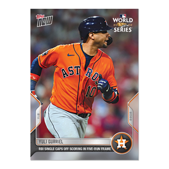 2022 Topps Now #1148 Yuli Gurriel
