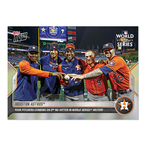 2022 Topps Now #1150 Houston Astros