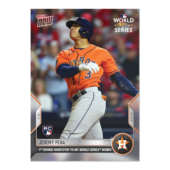 2022 Topps Now #1152 Jeremy Peña