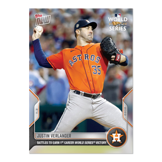 2022 Topps Now #1153 Justin Verlander