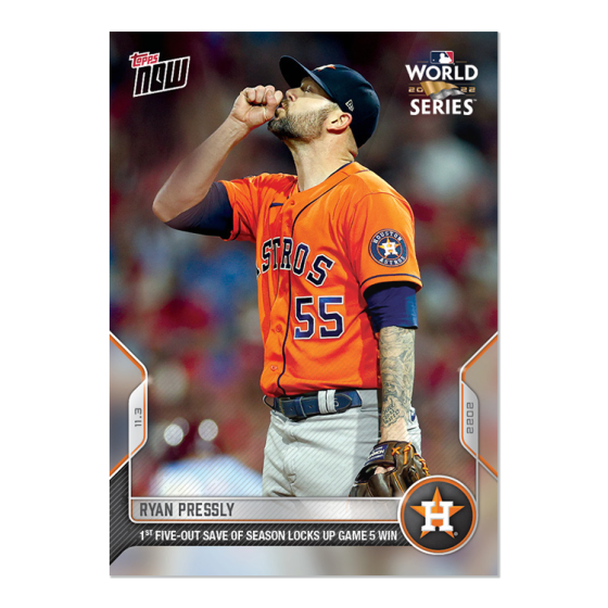 2022 Topps Now #1155 Ryan Pressly