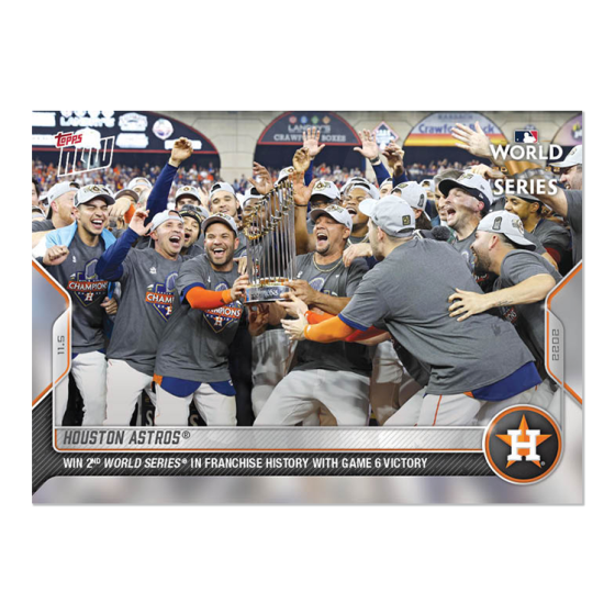 2022 Topps Now #1160 Houston Astros