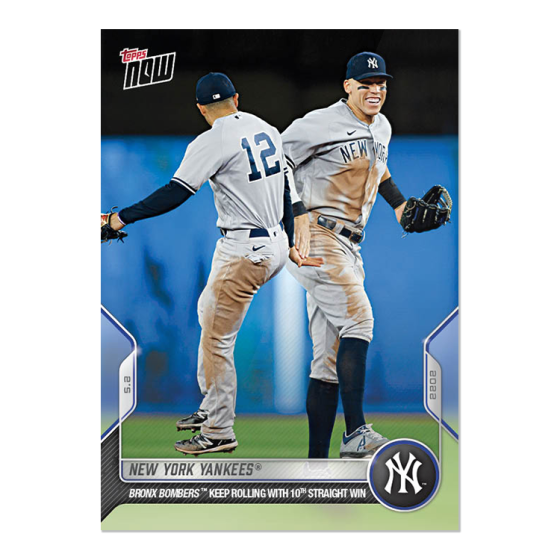 2022 Topps Now #118 New York Yankees