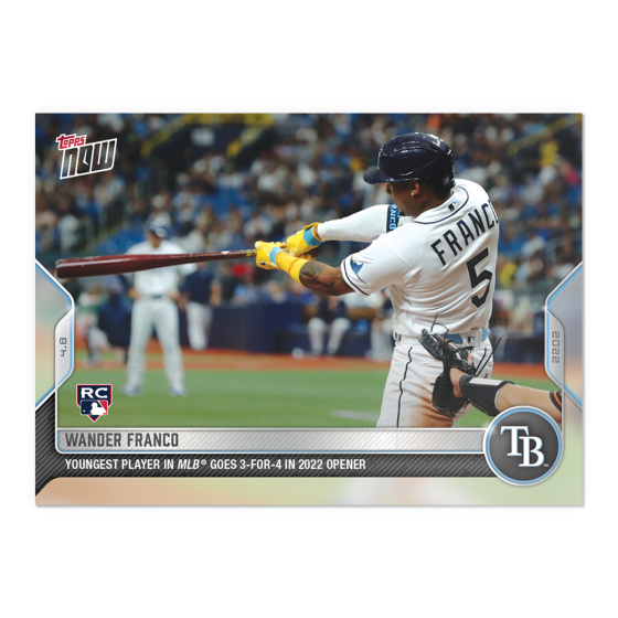 2022 Topps Now #12 Wander Franco