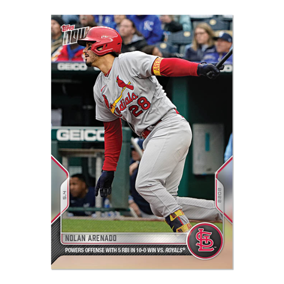 2022 Topps Now #123 Nolan Arenado