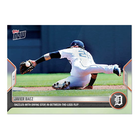 2022 Topps Now #126 Javier Baez