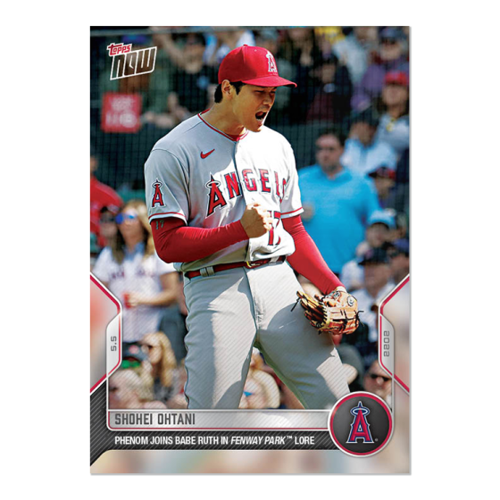 2022 Topps Now #128 Shohei Ohtani