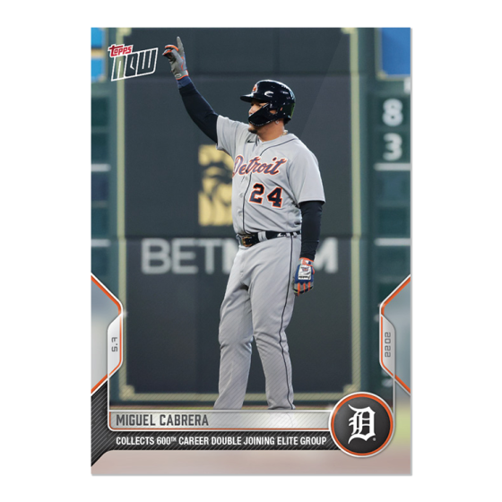 2022 Topps Now #138 Miguel Cabrera