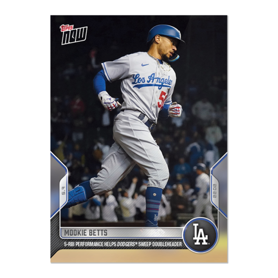 2022 Topps Now #139 Mookie Betts