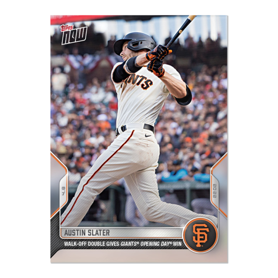 2022 Topps Now #14 Austin Slater