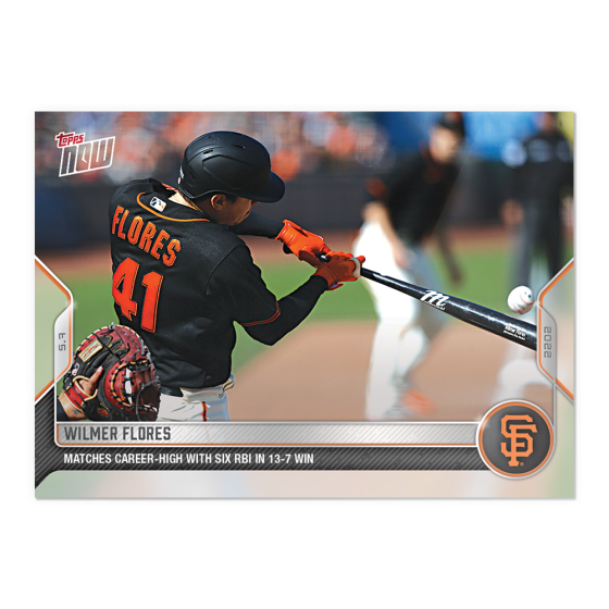 2022 Topps Now #143 Wilmer Flores