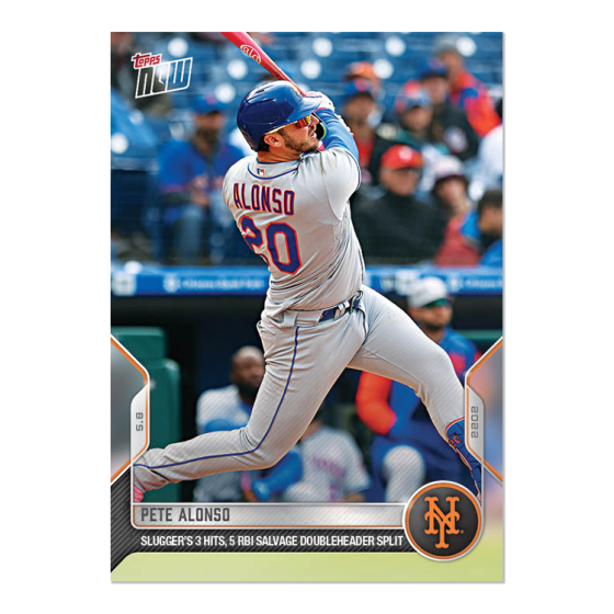 2022 Topps Now #144 Pete Alonso