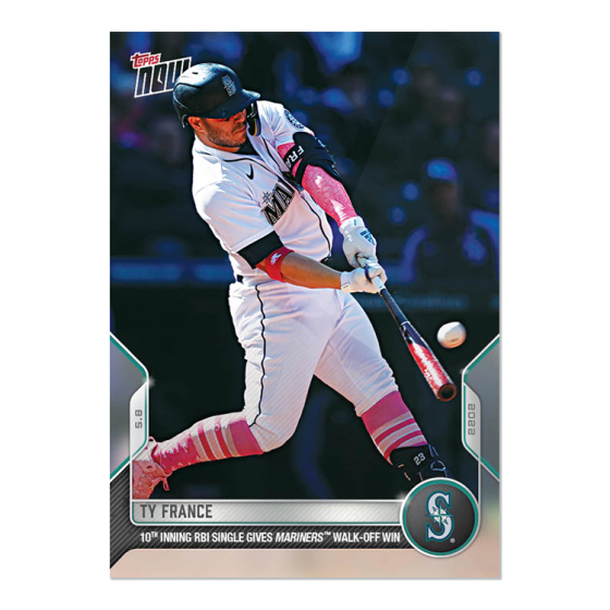 2022 Topps Now #149 Ty France