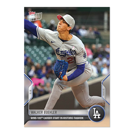 2022 Topps Now #151 Walker Buehler