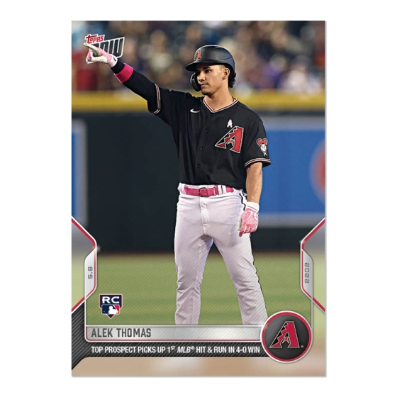 2022 Topps Now #152 Alek Thomas