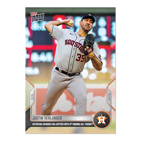 2022 Topps Now #164 Justin Verlander