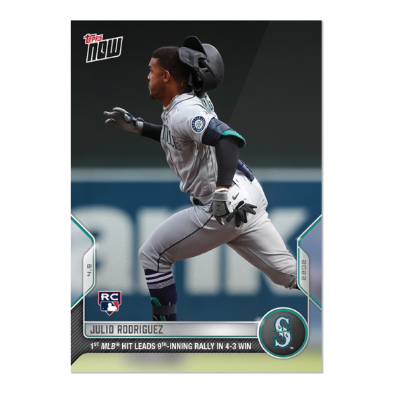 2022 Topps Now #17 Julio Rodriguez